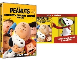 detail Snoopy és Charlie Brown – A Peanuts film  - DVD + Snoopy plüssjáték